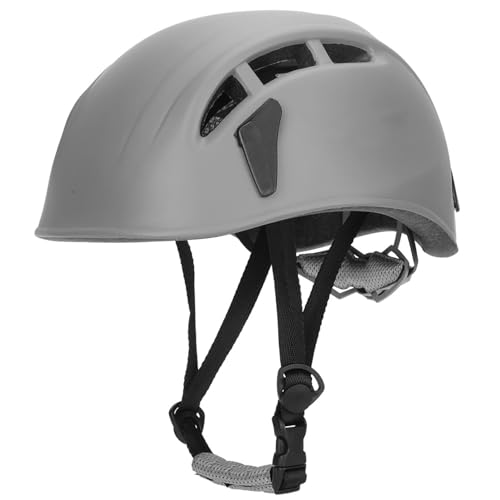 RiToEasysports Schutzhelm, Outdoor Sport Safety Head Protector Gear Helm zum Bergsteigen Klettern Rollschuhfahren Höhlenforschung, Bungee Jumping, Radfahren(grau) Bergsteiger-Schutzausrüstung