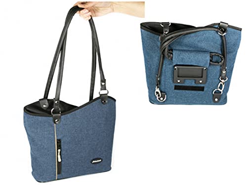 Haberland Klickfix Lenkertasche Rucksack Melanie blau ohne Lenkeradapter