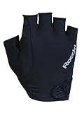 Roeckl Sports Fahrradhandschuh Basel, Performance Unisex Fingerhandschuh, Schwarz 11.0