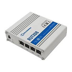 Teltonika RUTX08 - Router 4-Port-Switch - 1GbE - an DIN-Schiene montierbar