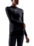 Craft Damen Active Extreme X Wind Ls W Oberteile, Schwarz/Granit, L