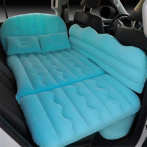 GLILAR Auto Luftmatratze Universal-Luftmatratze, Camping-Sofa, Schlafsofa, Camping-Autozubehör, Auto-Rückenreisebett, Aufblasbare Matratze, Auto-Luftbett, Schlafmatratze(Green)