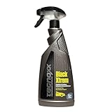 Tecnoxx – Black Xtrem Restaurator für Kunststoffe und Gummiteile im Aussenbereich des Fahrzeugs Pro 750 ml Sprühbehälter XL