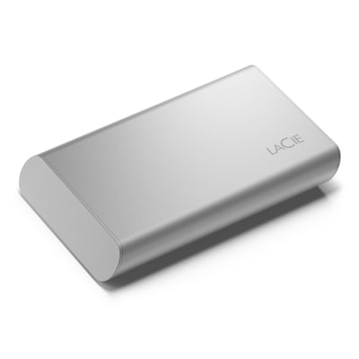 LaCie Portable SSD, externe SSD 1 TB, 2.5 Zoll, USB-C, PC & Mac, inkl. 3 Jahre Rescue Service, Modellnr.: STKS1000400