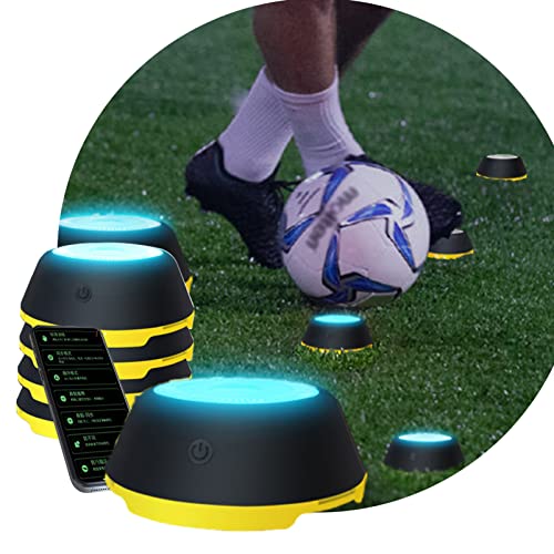 ROGHA Agile Fitness Light, Reaction Speed Training, Speed Training Smart Lights für Trainer, Agility Training Lights, Sportanlagen und Kinderunterhaltung,4Light