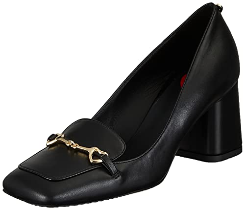 Love Moschino Damen Scarpad.grosso75 Vitello Schuh, Schwarz, 37 EU