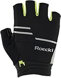 Roeckl Iguna Fahrrad Handschuhe kurz schwarz/gelb 2024: Größe: 9.5