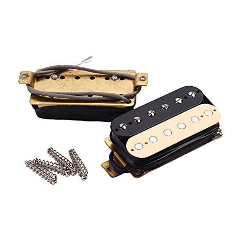 ZENGXUE Humbucker Dual Coil Pickup Für E-Gitarre 50/52 Mm Humbucker Tonabnehmer Set