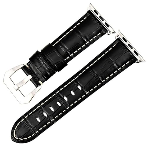 OPKDE Lederarmband für Apple Watch 49 mm, 45 mm, 41 mm, 44 mm, 40 mm, 42 mm, 38 mm, Serie 8, 7, SE, 6, 5, 4, 3, 2, Armband, 38/40/41mm, Achat