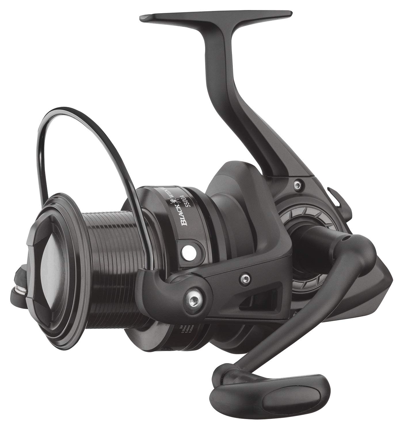 Daiwa Black Widow A 5500 Beidhändig Grossfisch Angelrolle Frontbremse 10155-550