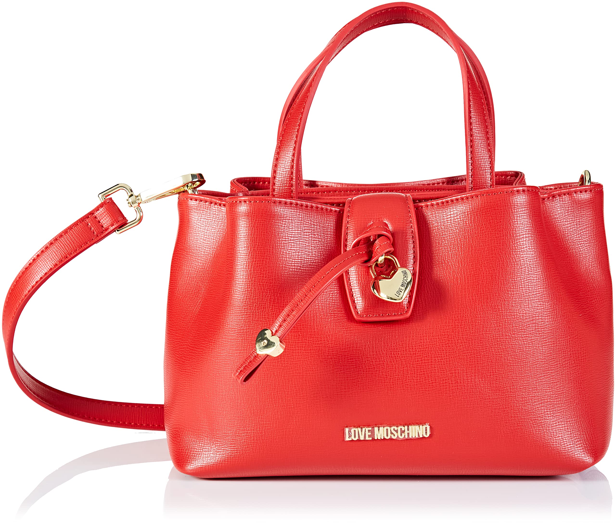 Love Moschino Damen Jc4329pp0fkb0500 Handtasche, rot, Einheitsgröße