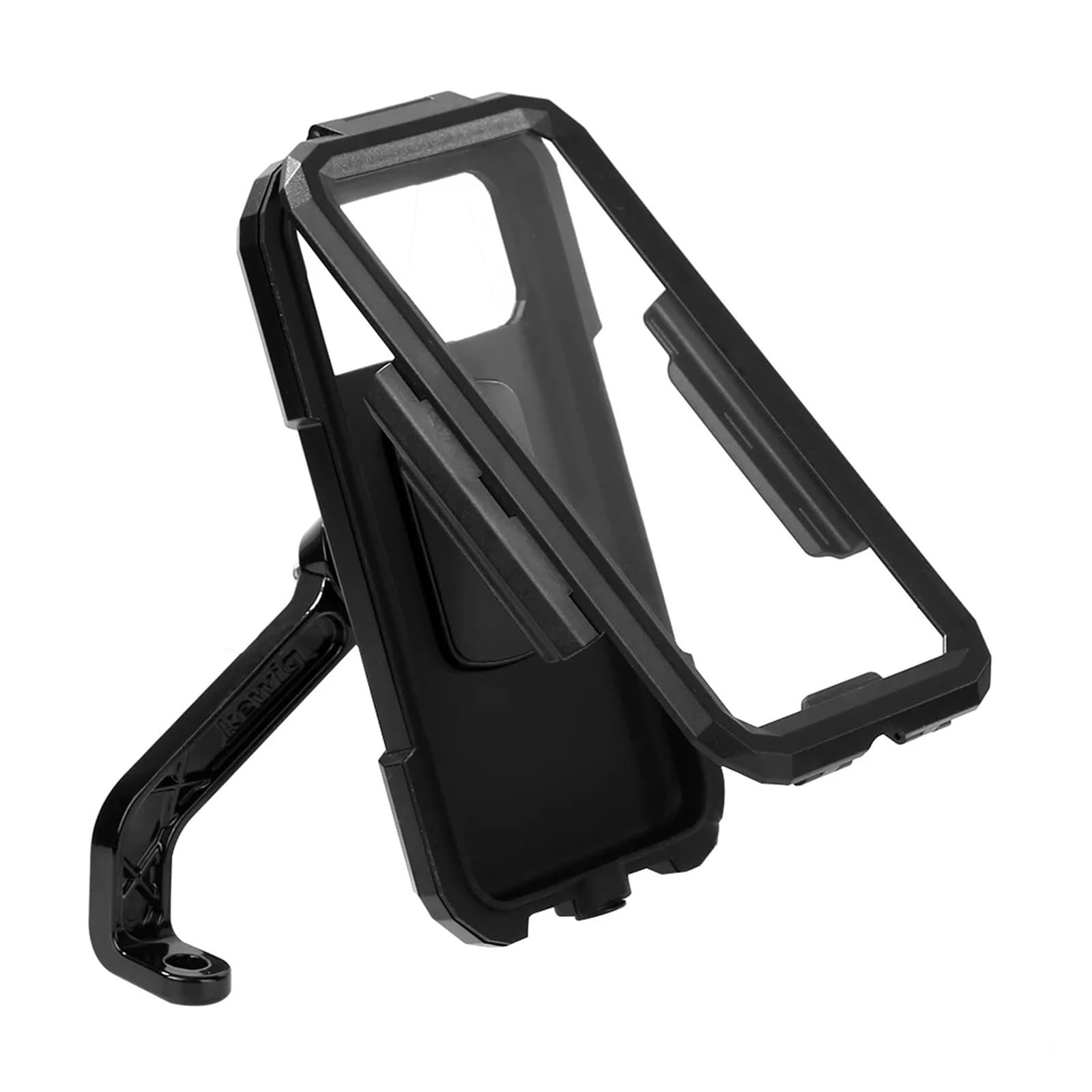 Handyhalterung Motorrad Motorrad Telefon Halterung Fall wasserdichte Halter Unterstützung Für Smartphone Zelle Handy Halter Ständer Zubehör Handyhalter Fahrrad(Rearview Mirror)