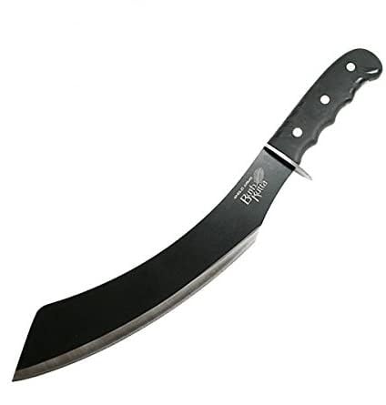 Outdoormesser Bush Kutta Parang Machete mit Nylonhülle und Gürtelhalter ideal für Outdoor, Camping, Jagd