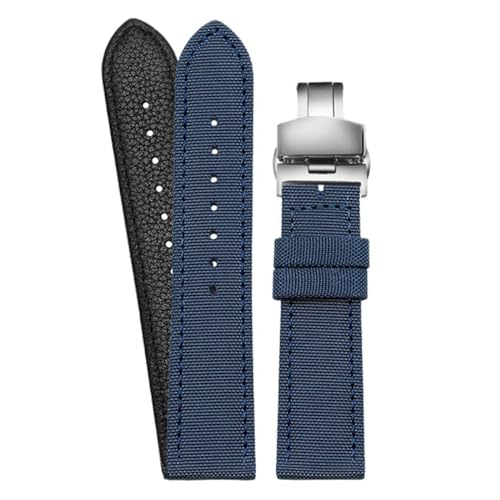 SpaRcz Armband Nylon Canvas Universalarmband Herren Damen 18-24mm, Farbe 9, 18mm