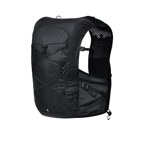 Idezek Racing Wandern Fitnesstasche, Laufweste Rucksack, Laufrucksack für den Sport Trail, Trinkrucksack, weiches, stabiles Tragesystem, erhöhter Komfort für Sport, Radfahren, Wandern