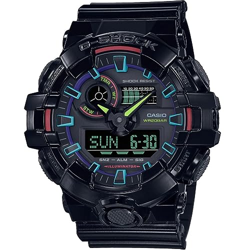 G-SHOCK GA-700RGB-1AER Watch schwarz