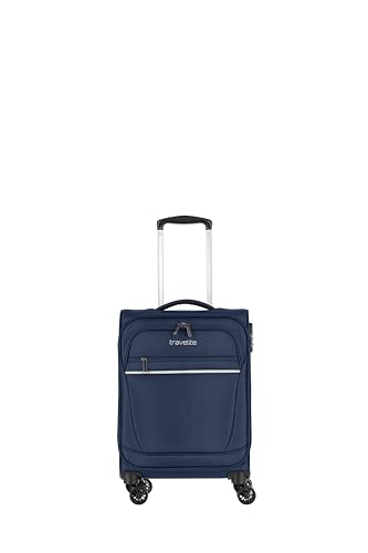 Travelite Cabin Kabinentrolley 2 Rollen 2 Rollen 55 cm 55cm Weichgepäck 31L Marine