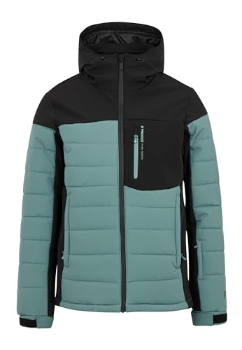 Protest Men Winterjacke PRTMOUNT 23 20K Wasserdicht Und Atmungsaktiv Pfc-Frei Atlantic Green XL