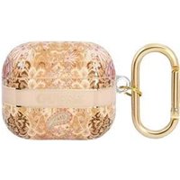 GUESS Cover Flower Strap Gold, für AirPods 3, GUA3HHFLD (GUA3HHFLD)