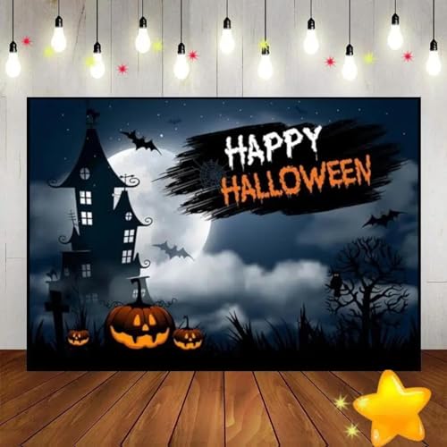 Halloween, Blutfleck, Geburtstagsdekoration, Kobold, Fotografie, Hintergründe, magische Hexen, Babyparty, dichter Nebel, Foto, Hexe, Hintergrund 300x200cm