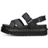 Dr. Martens, Lederband-Sandale Voss Ii in schwarz, Sandalen für Damen