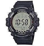 Casio Unisex-Erwachsene Digital Quartz Uhr mit Kunststoff Armband AE-1500WH-1AVEF