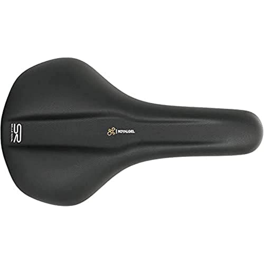 Selle Royal Unisex – Erwachsene Royal Explora Sattel Selle, Schwarz, 145mm