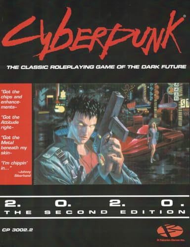 R. Talsorian Games Cyberpunk 2.0.2.0 - RPG Core Rulebook 2nd Edition (2020) - English, RTGCP3002