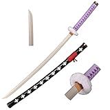 Eroberer Replica Schwerter Holz Anime Cosplay Schwert, Roronoa Zoro Samurai Schwert, Anime Fan, Sky Feather Slash, Trafalgar Law Lila Messer