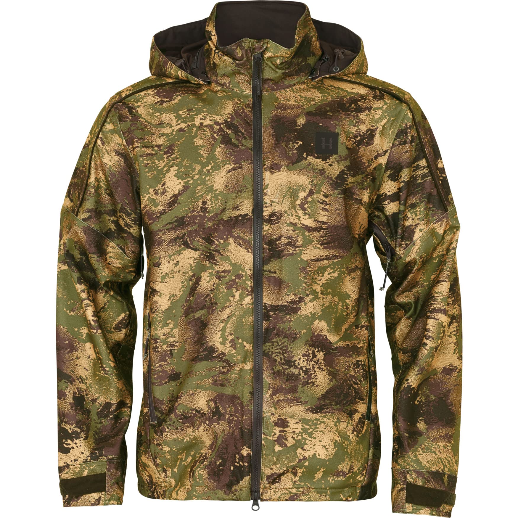 Härkila | Deer Stalker camo HWS Jacke | Professionelle Jagd Kleidung & Jagd Zubehör für Herren & Damen | Skandinavische Qualität Made to Last | AXIS MSP®Forest, 54