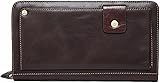 VSULZVNU Herren Geldbörse Clutch Männlich Leder Herren Clutch Bag Geldbörse für Männer Kartenhalter Geldtasche Geldbeutel Lang