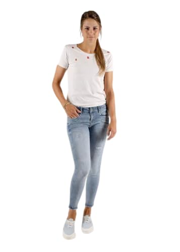 Miracle of Denim M.O.D Damen Jeans Suzy Skinny Fit (DE/NL/SE/PL, Bundweite & Schrittlänge, 30, 30, Rise Blue)