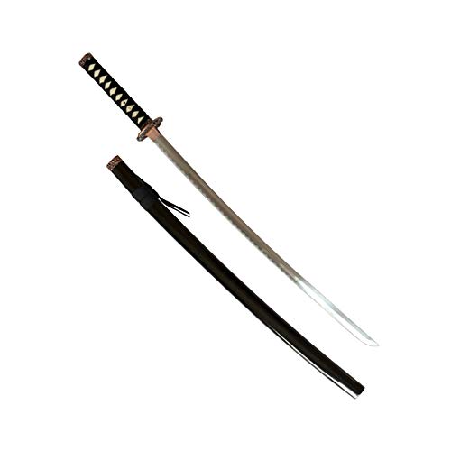 DEPICE Katana Samuraischwert inkl. Saya - geschärft, Antikfinish - 950 g / 97 cm