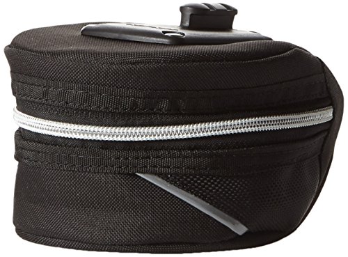 Haberland Unisex – Erwachsene Fahrradtasche Satteltasche inklusive Klickfix-Satteladapter, schwarz, 1 L