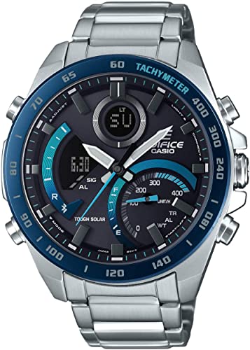 Casio Herren-Uhren Analog, digital Quarz One Size Edelstahl 87649318