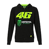 Valentino Rossi Sweatshirt Monster Energy,Mann,XXL,Schwarz