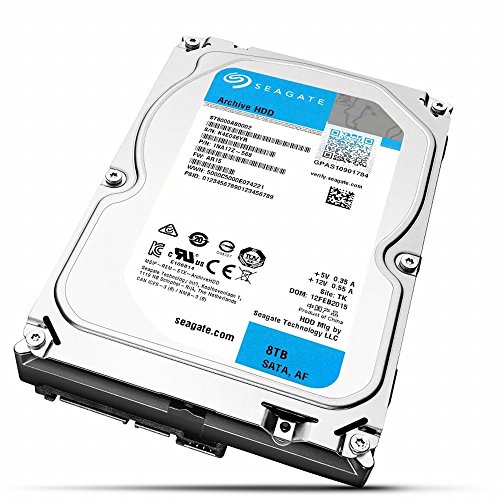 seagete HDD st8000as0002 interne Festplatte, 8,89 cm (3,5 Zoll), 8 TB Archive HDD