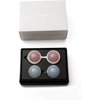 Lelo Luna Beads: Liebeskugel-Set, hellblau/rosa