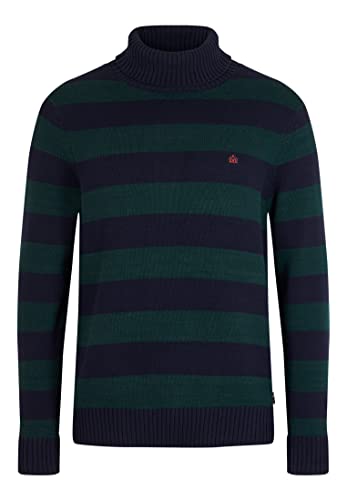 Merc of London Herren Owencroft Sweater Pullover, Marineblau, X-Large