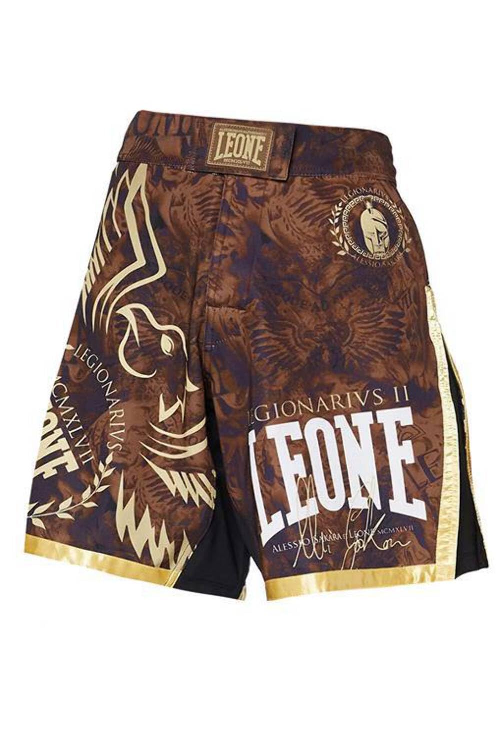 LEONE 1947, Legionarivs II MMA-Shorts, Unisex-Erwachsene, Bordeaux, S, AB790