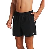 Nike Herren 5 Volley Short Schwimm-Slips, Schwarz, M