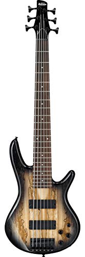 IBANEZ GIO-Serie E-Bass 6 String - Natural Gray Burst/Decke gestocktes Ahorn (GSR206SM-NGT)