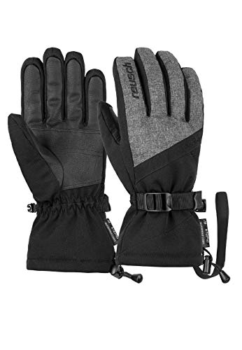 Reusch Unisex Fingerhandschuh Outset R-TEX® XT mit elastischer Handgelenksschlaufe black/black melange, 11