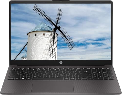 HP 255 G10 Business Laptop, 15.6" IPS FHD-Display, AMD Ryzen 7 7730U, 16 GB DDR4 RAM, 512 GB PCIe SSD, AMD Radeon Graphics, QWERTZ Tastatur, Windows 11 Home, Anthrazit