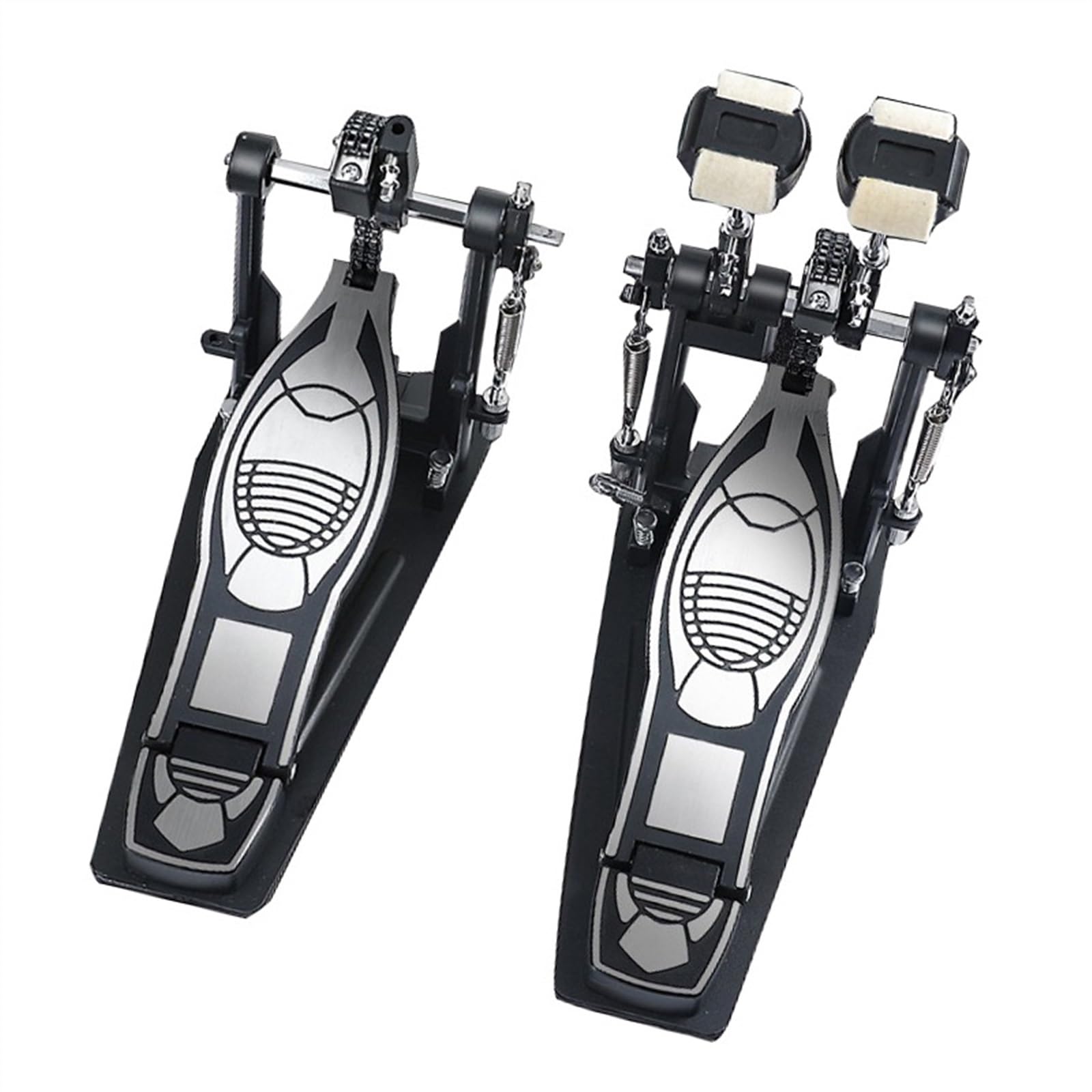 Schlagzeug pedal Schlagzeug-Set, Doppelpedal, Hammer, Doppelkette, Nocken, Jazz-Schlagzeug, Trommel, Doppelpedal