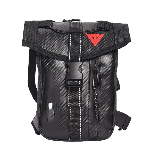 Beintasche Herren Männer Oxford Taille Tasche Drop Oberschenkel Bein Tasche Tasche Gürtel Hüfte Bum Geldbörse Motorrad Fahrer Umhängetasche Messenger Schulter Taschen Motorrad Beintasche(Color:S)