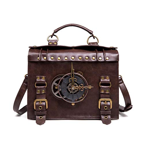 Steampunk Gear Umhängetaschen Retro Bags Gothic Schulterhandtaschen Satchel Handytasche