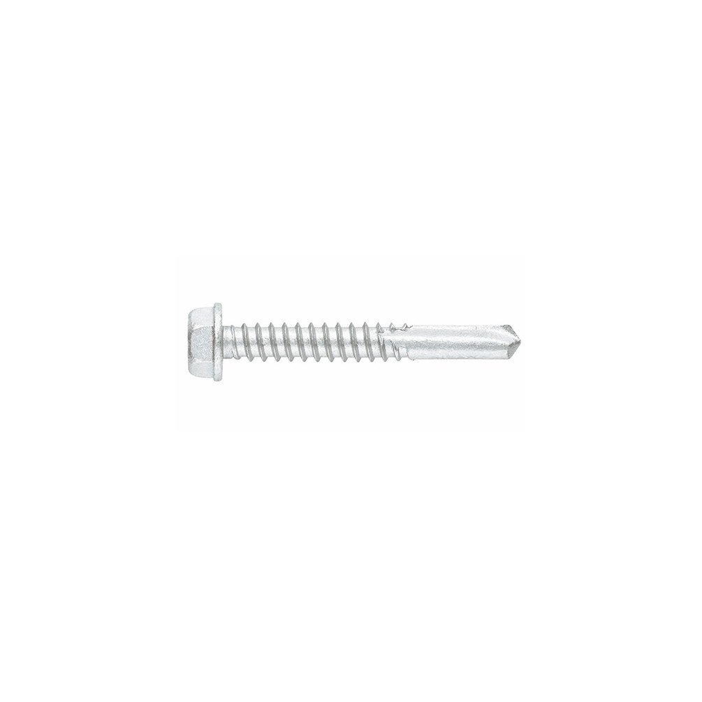 Index bauto5510 – Schraube Balken Spitze Spiralbohrer Bimetall N 5 Sechskantschraube Edelstahl A2 5,5 x 100