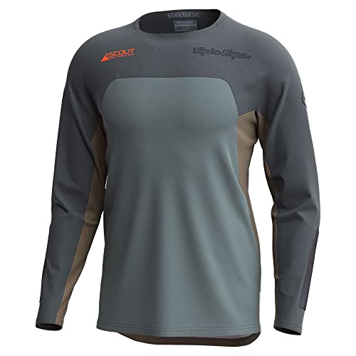 Troy Lee Designs Herren Motocross-Trikot, Grigio,