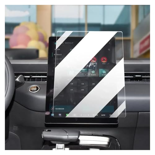 IMMLSX Für Changan Für Lamore 2023-2024 Auto-Innenkonsole Radio LCD-Bildschirm Anti-Kratz-Anlassglas Anti-Blaulicht-Film Navigation Schutzfolie Navigations-Displayschutz(High definition)